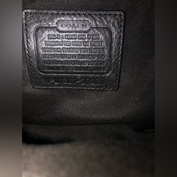 Black Coach purse - Picture 4 of 9